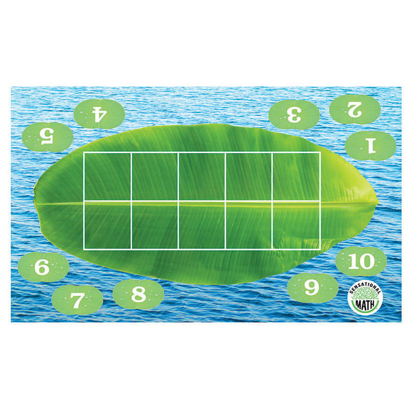 Froggy Ten-Frame Floor Mat