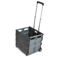 MemoryStor® Universal Rolling Cart, Black/Gray