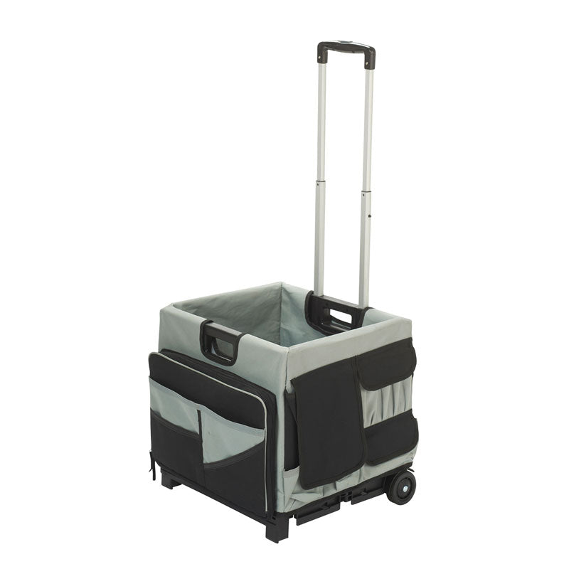 Universal Rolling Cart and Organizer Bag, Black