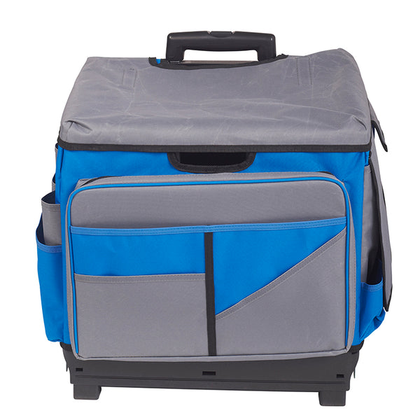 Universal Rolling Cart and Organizer Bag, Blue