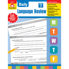 Daily Language Review Teacher's Edition Book, Grade 7