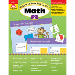 Take It to Your Seat Math Centers Book, Grade 2