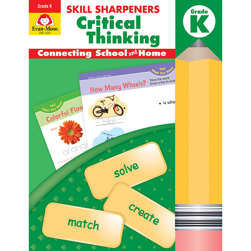 Skill Sharpeners Critical Thinking, Grade K