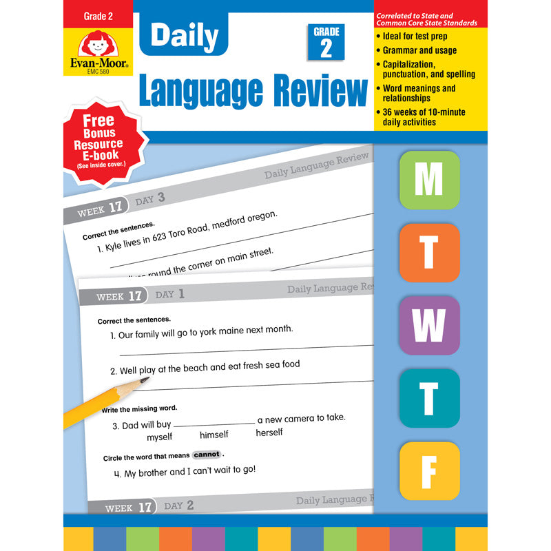 Daily Language Review Teacher's Edition, Grade 2