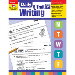 Daily 6-Trait Writing Book, Grade 2