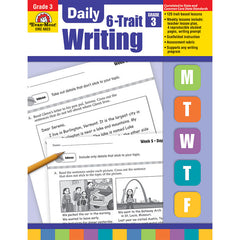 Daily 6-Trait Writing Book, Grade 3