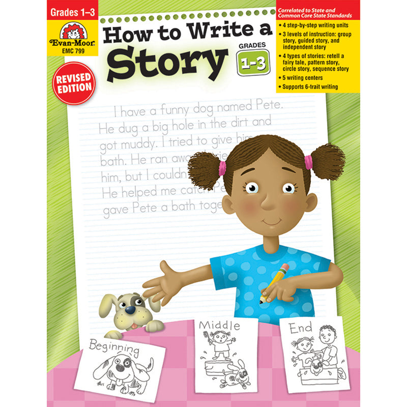 How to Write a Story Book, Grades 1-3