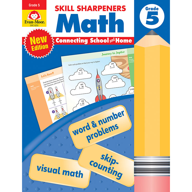 Skill Sharpeners: Math, Grade 5