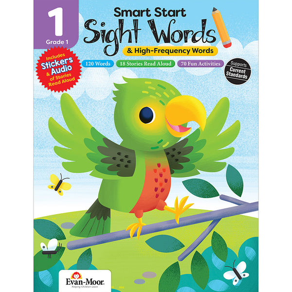 Smart Start Sight Words & High-Frequency Words, Grade 1