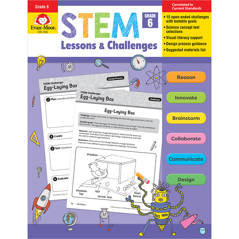 STEM Lessons & Challenges, Grade 6