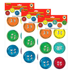 Pete the Cat® Groovy Buttons Accents, 36 Per Pack, 3 Packs