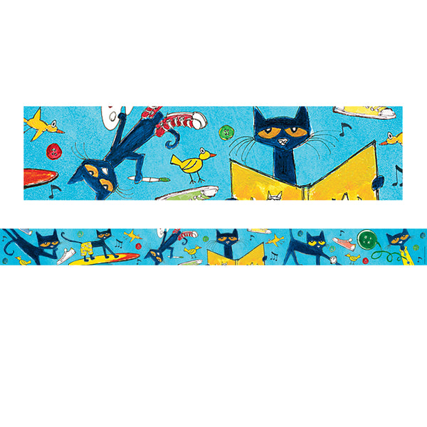 Pete the Cat Straight Border Trim, 35 Feet