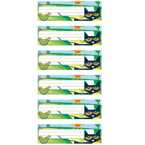 Pete the Cat® Nameplates, 36 Per Pack, 6 Packs