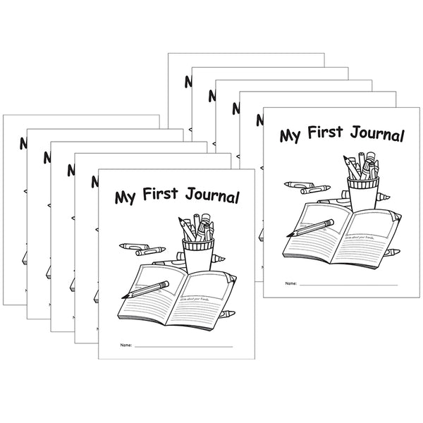 My Own Books™: My First Journal, Pack of 10