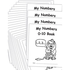 My Own Books™: My Numbers 0-10 Book, 25-Pack