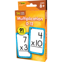 Multiplication 0-12 Flash Cards