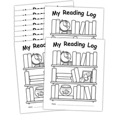 My Own Books: My Reading Log, Pack of 10