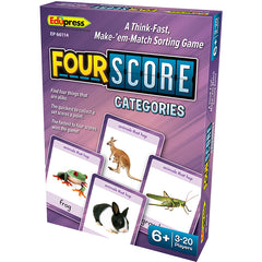 Four Score: Categories Card Game