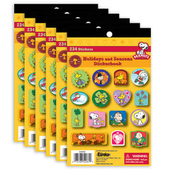 Peanuts® Seasons and Holidays Sticker Book, Pack of 6