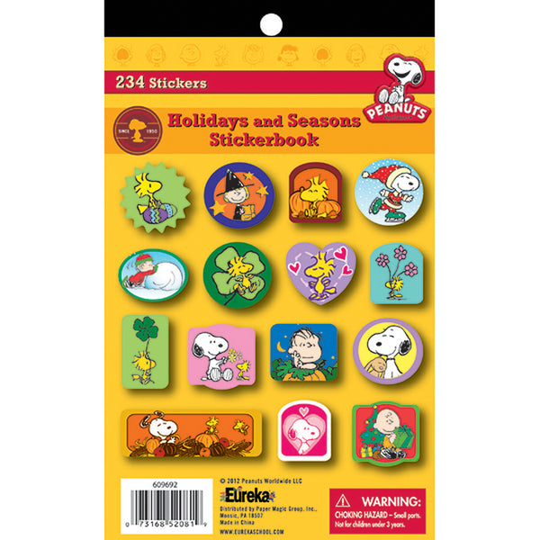 Peanuts® Seasons and Holidays Sticker Book