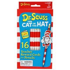 The Cat in the Hat™ Pencil Rewards with Toppers, Pack of 16