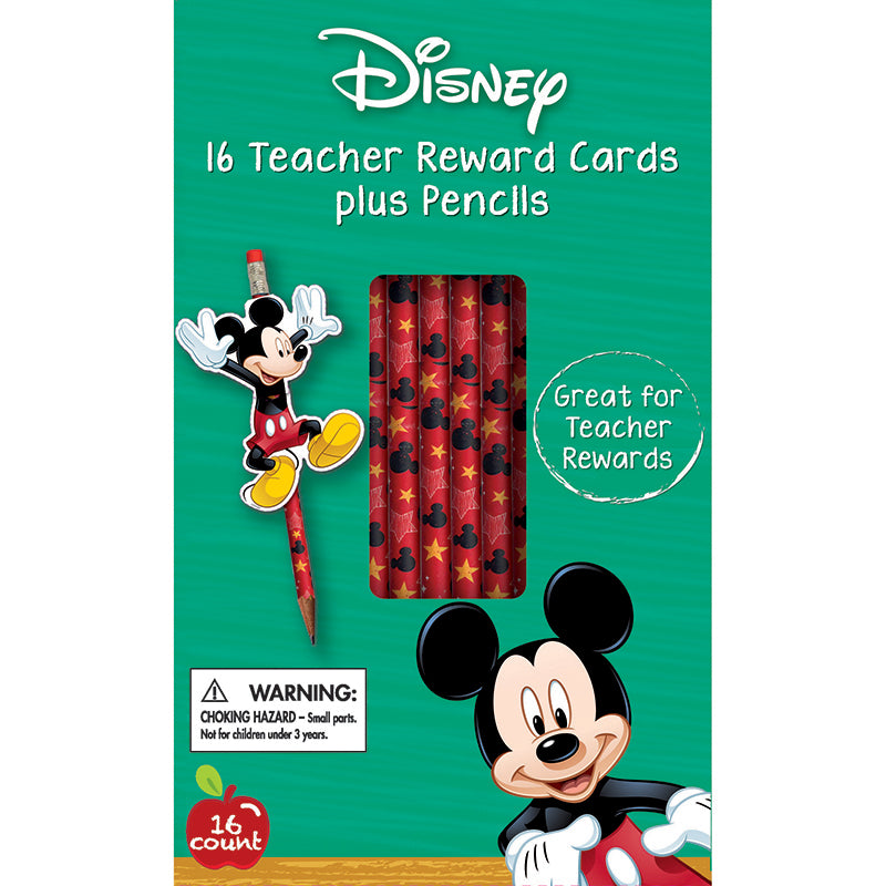 Mickey® Pencil Rewards with Toppers, Pack of 16