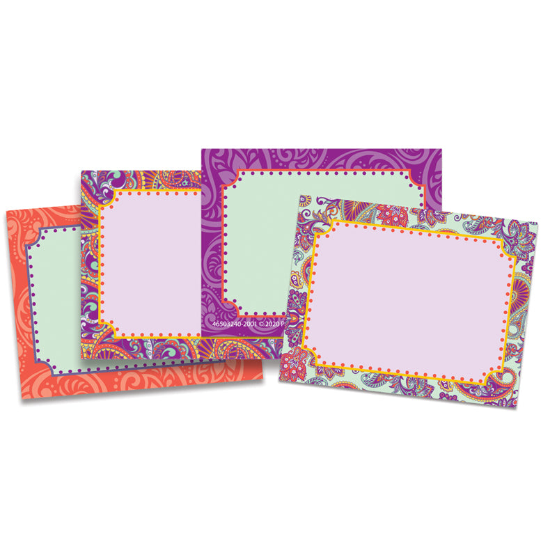 Positively Paisley Name Tags, 2-7/8" X 2-1/4", Pack of 40