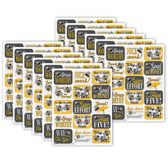 The Hive Success Stickers, 120 Per Pack, 12 Packs