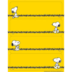 Peanuts® Yellow Label Stickers, Pack of 56