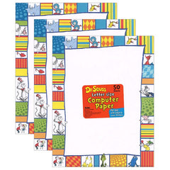 Dr. Seuss™ Shapes Computer Paper, 50 Sheets Per Pack, 3 Packs