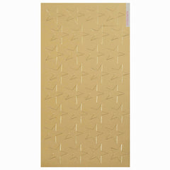 Presto-Stick Foil Star Stickers, 1/2", Gold, Pack of 250