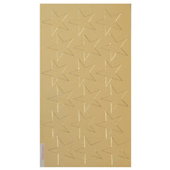 Presto-Stick Foil Star Stickers, 3/4", Gold, Pack of 175