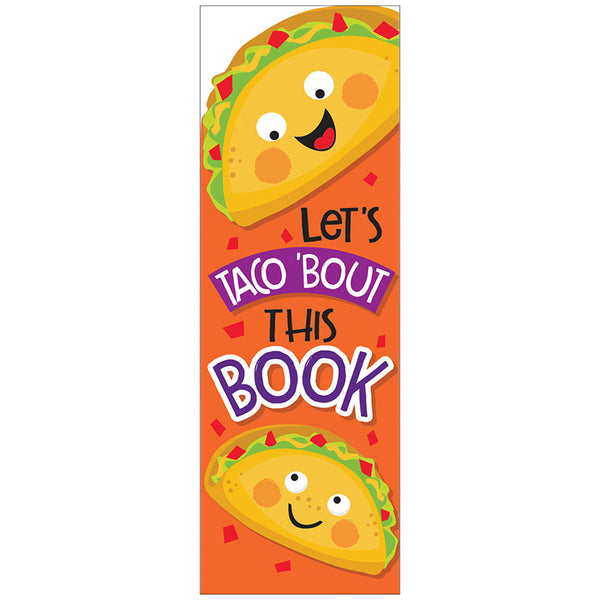 Taco Scented Bookmarks, Pack of 24