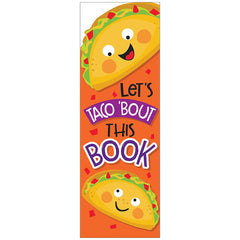 Taco Scented Bookmarks, Pack of 24