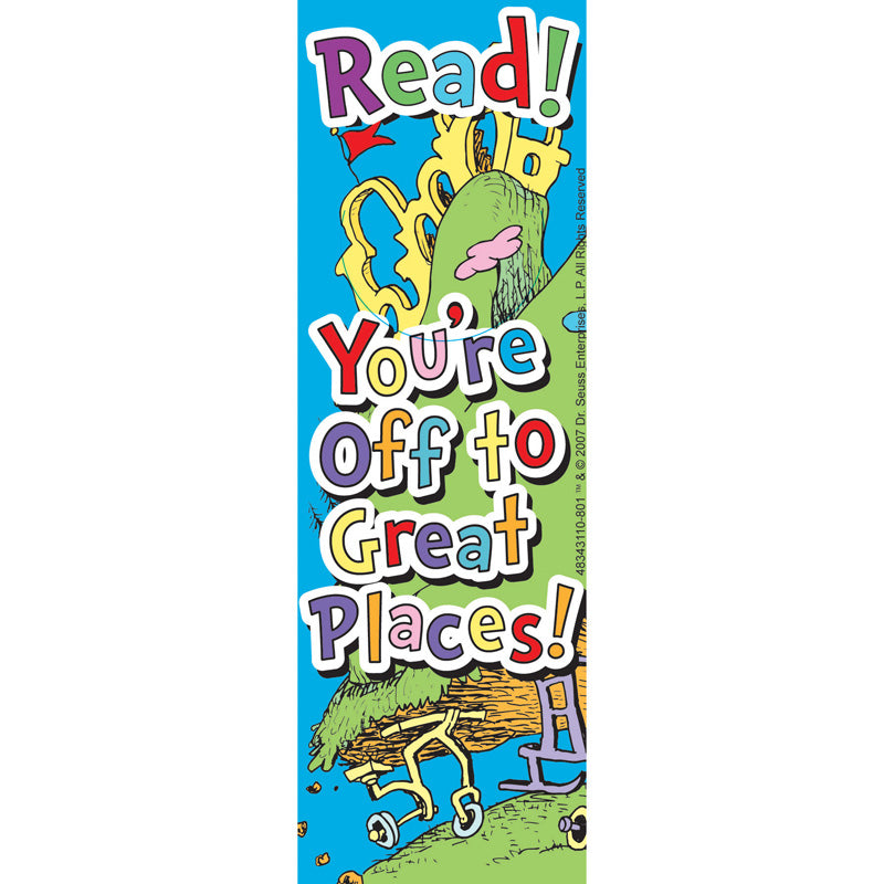 Dr. Seuss™ Oh, The Places... Bookmarks, Pack of 36