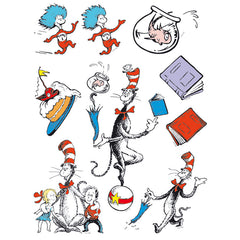 Cat in the Hat™ Characters Window Clings, 1 Sheet