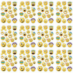 Emoticons Window Clings, 12 Sheets