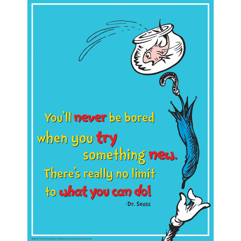 Dr. Seuss™ Try Something New 17" x 22" Poster