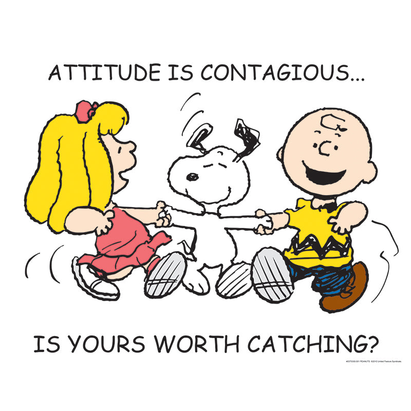 Peanuts® Attitude Poster, 17" x 22"