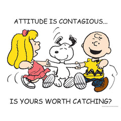 Peanuts® Attitude Poster, 17" x 22"