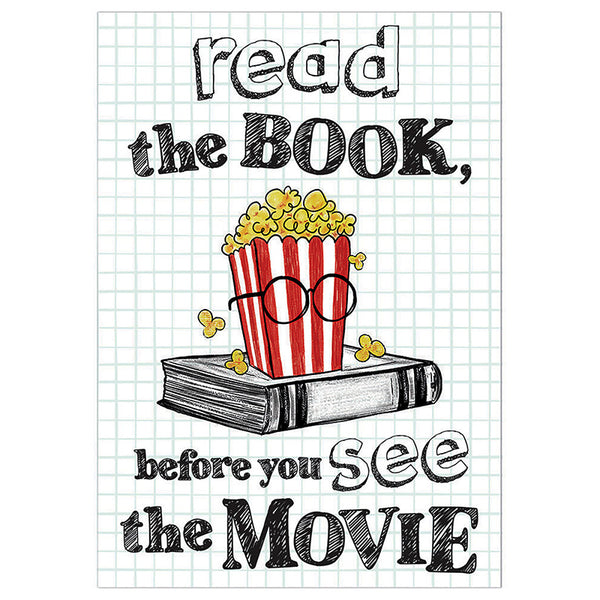 Read the Book Before the Movie Poster, 13" x 19"