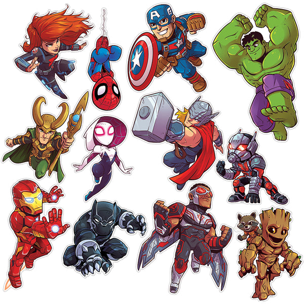 Marvel™ Super Hero Adventure 2-Sided Deco Kit