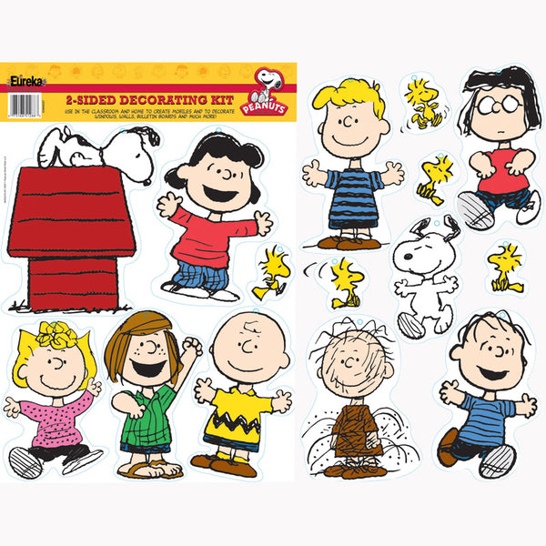 Peanuts® Classic Characters 2-Sided Deco Kit