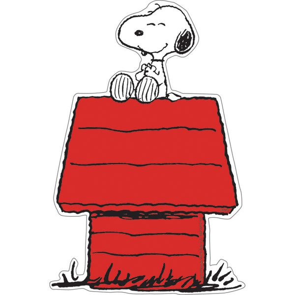 Snoopy® on Dog House Paper Cut Outs, Pack of 36