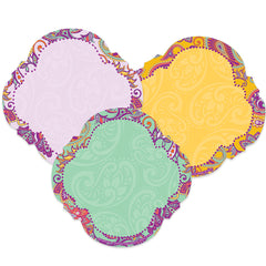 Positively Paisley Paper Cut Outs, Pack of 36