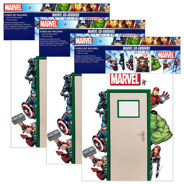 Marvel™ Go-Arounds®, 8 Pieces Per Set, 3 Sets