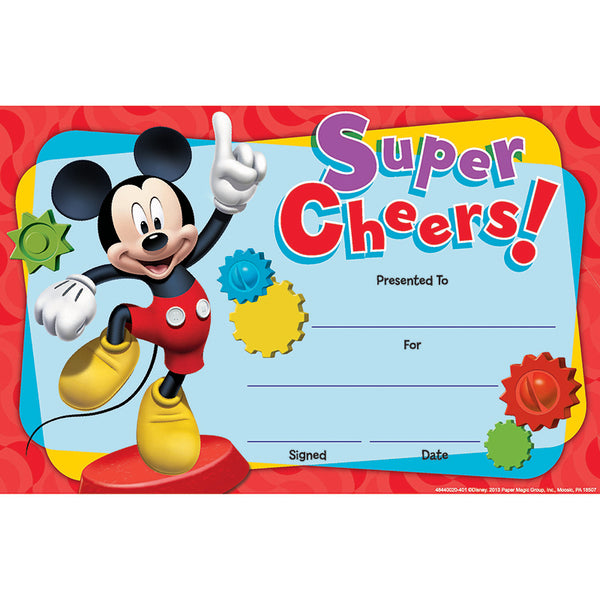 Mickey Mouse Clubhouse® Super Cheers Recognition Awards, Pack of 36