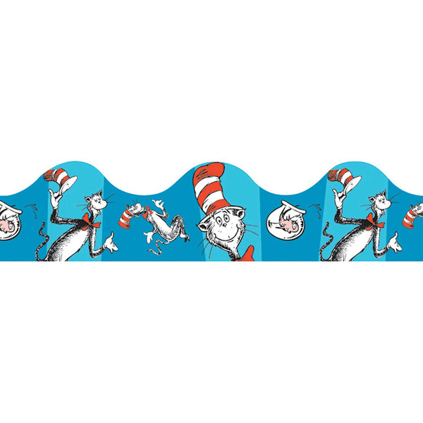 Cat in the Hat™ Blue Deco Trim®, 37 Feet