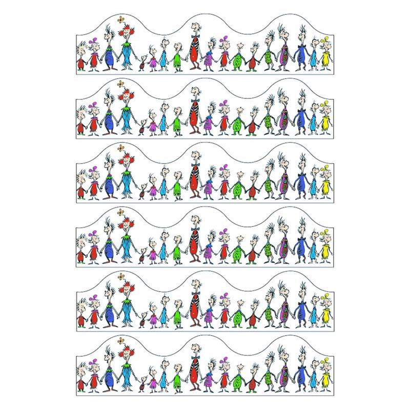 Dr. Seuss™ Whoville Whos Deco Trim®, 37 Feet Per Pack, 6 Packs