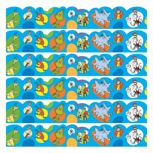 Dr. Seuss™ Bubbles Deco Trim®, 37 Feet Per Pack, 6 Packs